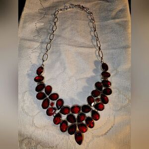 Elegant Red Necklace